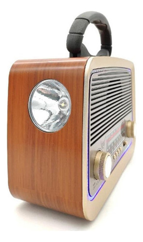 Bocina Radio Bluetooth Lampara Antigua Vintage Retro Clásica