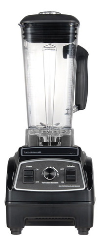 Licuadora Profesional Turboblender Tb-50 Jarra 2lts Color Negro