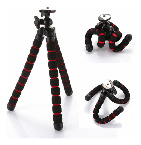 Tripé Flexível Mesa Octopus Gorillapod Esponja Camêras Dslr