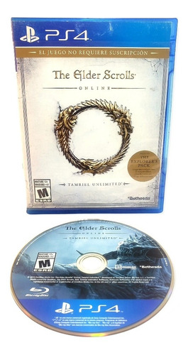 Juego The Elder Scrolls On Line Físico Ps4 