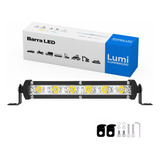 Farol De Barra Linear Auxilar Led 7d 18w 12v-60v Off-road