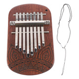 Instrumento Musical Kalimba Pequeño De 8 Tonos