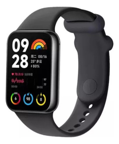 Smartwatch Bluetooth Nfc Xiaomi Mi Band 8 Pro 1,74  Preta