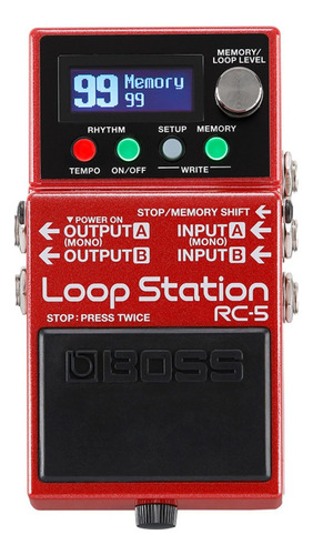 Pedal Para Guitarra Boss Rc-5 Loop Station