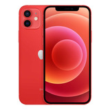 Apple iPhone 12 128gb Rojo Cargador Cable Glass Funda