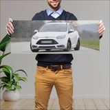 Cuadro 30x80cm Auto 2012 Ford Focus St By Rieger 51