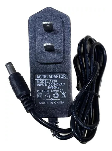 Adaptador 12v 2a Fuente De Poder Alta Calidad Cargador Dc