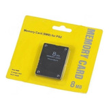 Memory Card 8mb Para Playstation 2 Ps2 Cartão De Memoria