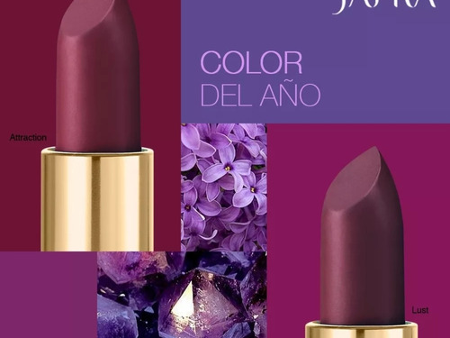 2 Labiales Mate Atraccion Y Lust Originales De Jafra