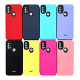 Funda Reforzada Soft + Hidrogel Mate Opaco Para Motorola E40