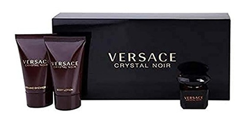 Set De Mujer Versace Crystal Noir De Gianni Versace