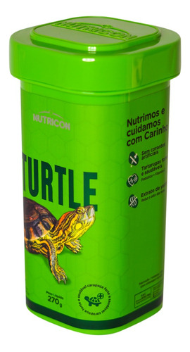 Ração Nutricon Turtle Tartaruga 270g