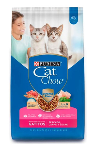 Alim P Animales  Gatitos 1 Kg Cat Chow Alimentos P/mascotas