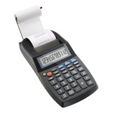 Calculadora Bobina Mesa Eletrônica Impressora 12 Dígitos