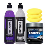 Kit Restaurax Intense Plástico Interno/externo Vonix