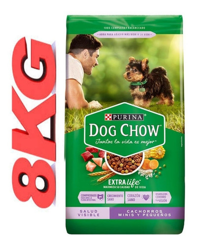 Dog Chow Cachorros Minis Y Peq 8kg