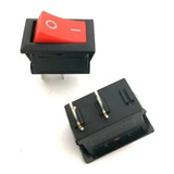 5 Piezas Interruptor On Off Rojo Mini Switch Boton Apagador 