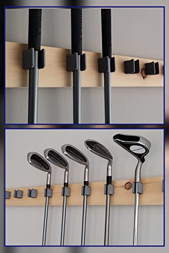 Soporte Organizador Para Palos De Golf, Expositor De Pared,