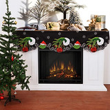 Mantel De Manteca Bordado, Mantel Superior Navidad