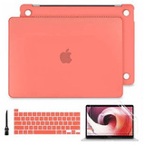 Funda Para Macbook Pro13 2020/22 A2338 M1 M2 A225 +acc Coral