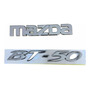 Emblema Logo Volante Timn Mazda 3 2 Bt50 57mmx45mm Cromado