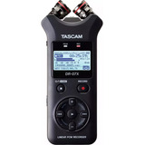 Grabadora Digital Portátil Dr-07x Tascam Color Black