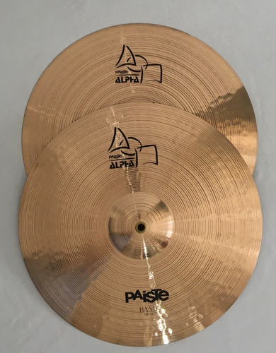 Platillos Paiste Alpha Band 18 Mod. 2200218 De Marcha Orig