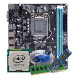 Kit Upgrade Intel Core I3 4gb Ddr3 Ssd 128gb Ssd Nvme H61 