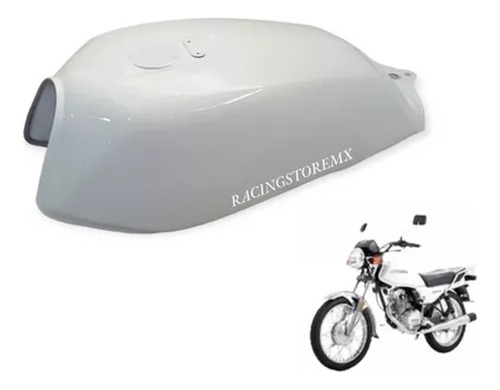 Tanque De Gasolina Combustible Honda Cgl 125 Tool 125 Blanco