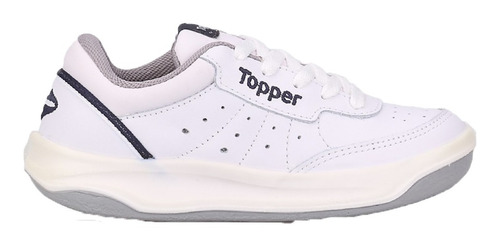 Zapatilla Topper Tenis Unisex X Forcer Cf Bco - Gris Az Cli