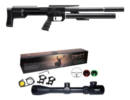 Rifle Pcp M60 + Mira + Accesorios / Hiking Outdoor