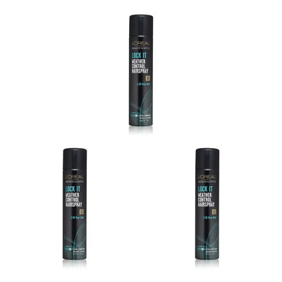 3 X Loréal Paris Hairstyle Laca Control Frizz Clima Húmedo | Meses sin interés