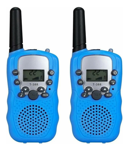 Set 2 Radio Walkie Talkie Infantil Con Alcance 5 Km .