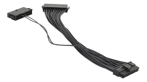 Cable Adaptador 2 Fuentes Poder Atx 24 Pin Dual Psu