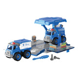 Diy Mini Set 2 Vehiculos Azul Para Armar Ik0067