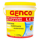 Balde Genclor Cloro Granulado 2,5 Kg M. Ação 3 Em 1  - Genco