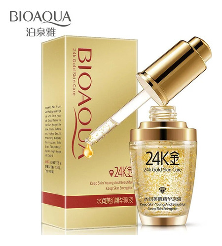 Crema Facial Bioaqua De Oro De 24 Quilates, Blanqueadora, Hi