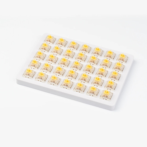 Gateron Mechanical Switches Yellow 35 Piezas Con Holder