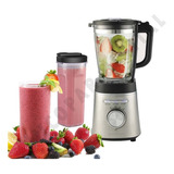 Licuadora Smartlife Jarra De Vidrio + Vaso Mixer Pote 1000w