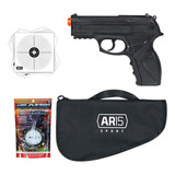 Airsoft Barato Pistola Co2 C11 Rossi Wingun + Alvo Bbs Capa