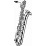 Saxofon Color Plateado Baritono Yamaha Ybs62s