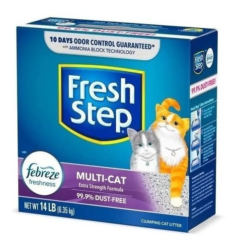 Freshstep Multi Cat Con Febreze 14 Lbs