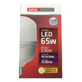 Lampara Led Serie T Galponera 65w E40 Fria Akai X 10 Unid