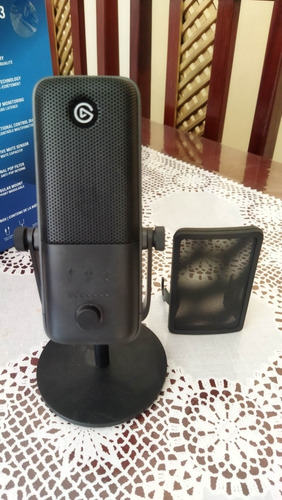Microfone Condensador Elgato Wave 3 Usb + Filtro