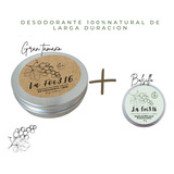 Kit Desodorante Natural Unisex Niños Duo La Foi3.16 12hrs
