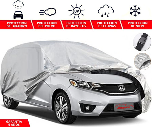 Forro Cubreauto Con Broche Impermeable Honda Fit 2015-2022