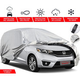 Forro Cubreauto Con Broche Impermeable Honda Fit 2015-2022