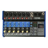 Consola Mixer Moon Mse8 Bluetooth Interfase