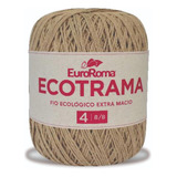 Ovillo Hilo Algodon Ecotrama Euroroma Crochet 200grs 340mts