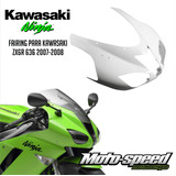 Frente Fairing Carenado Plastico Kawasaki Ninja Zx6r 2007 2008 Nuevo!!!